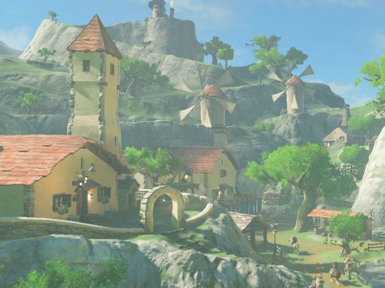 Ein Screenshot aus "The legend of Zelda: Breath of the Wild"