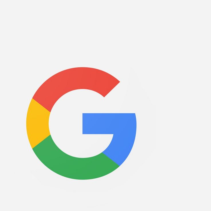 Das Logo der Google App