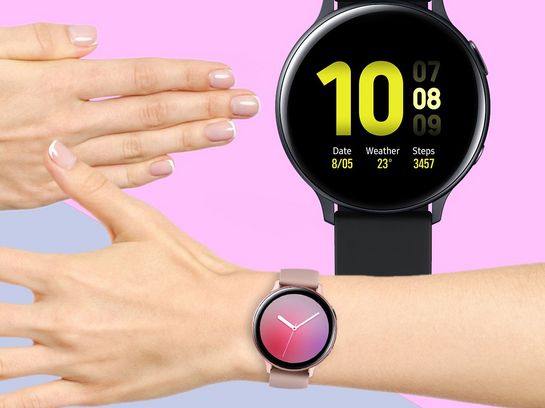 Die neue Smartwatch „Galaxy Watch Active2“ von Samsung.