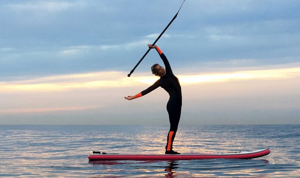 Stand-up-Paddling (SUP) liegt im Trend.
