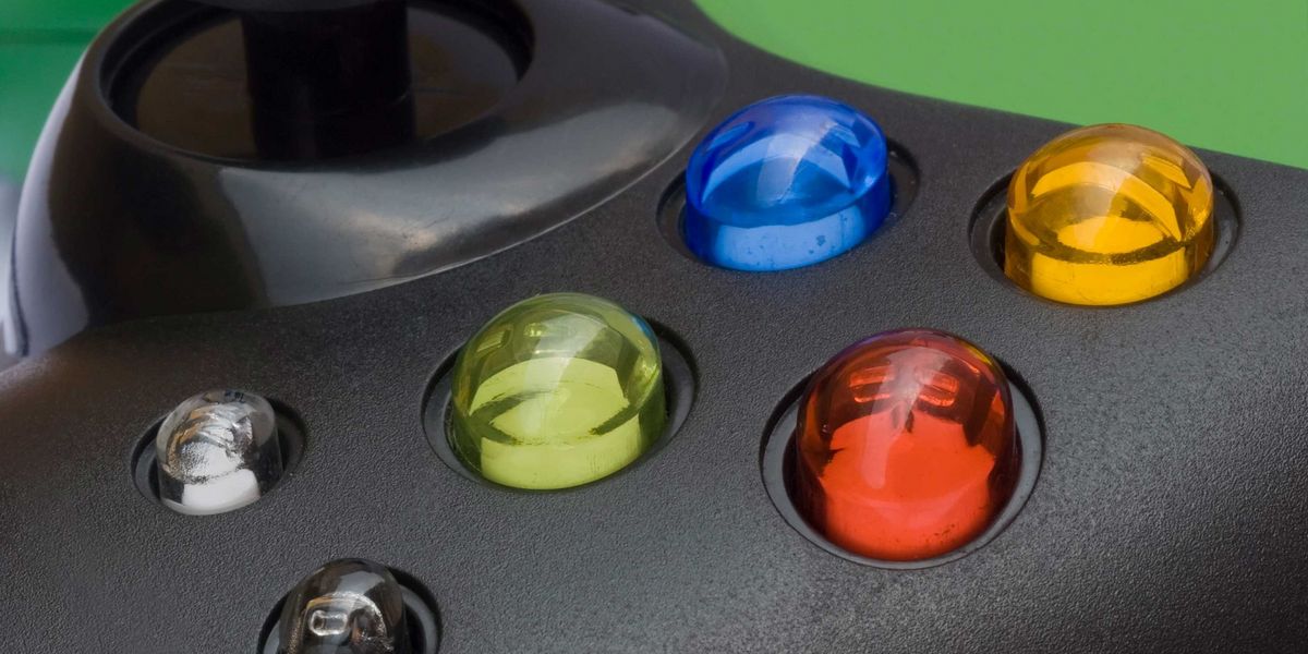 Ein Xbox-Controller im Close-Up