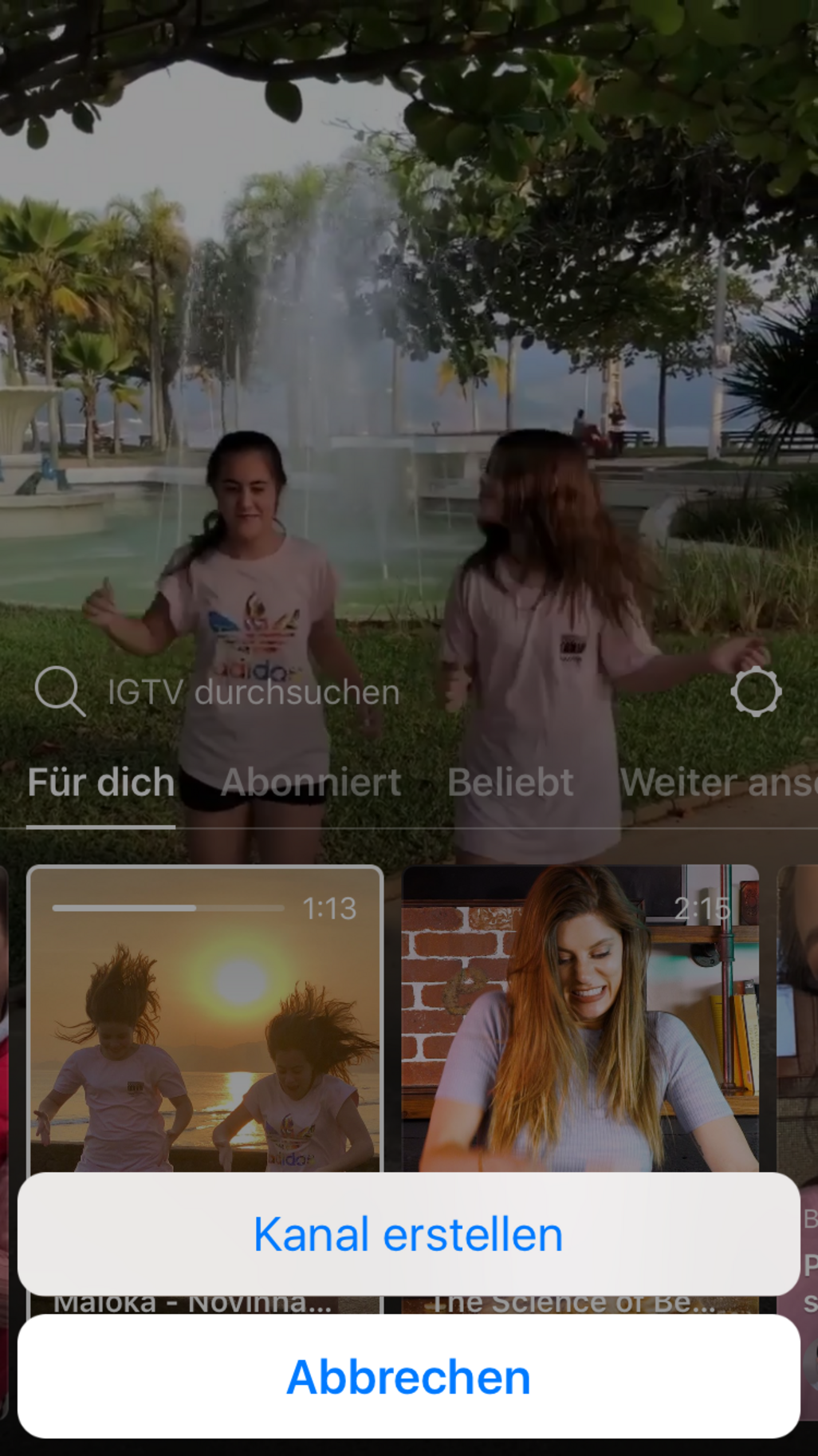 IGTV ist die neue Videoplattform von Instagram.
