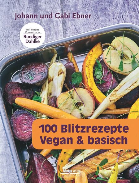 Ein Rezeptbuch für schnelles, veganes und basisches Kochen. 