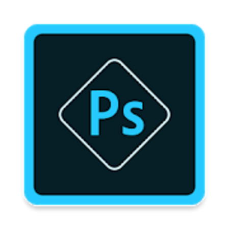 Die App „Adobe Photoshop Express“. 