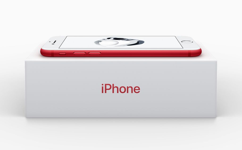 Knallfarbe: Das iPhone 7 gibt es schon bald auch in der Farbe Rot