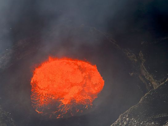 Der Vulkankrater Marum auf der Insel Ambrym kann per Google Street View virtuell erkundet werden.