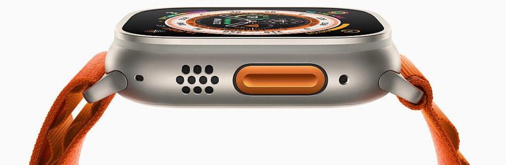 Der Action Button an der Apple Watch Ultra