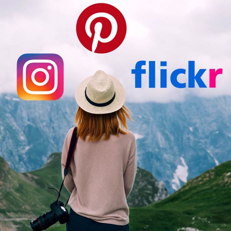 „Instagram“, „Flickr“, „Pinterest“ und „Snapchat“: So funktionieren die Bildernetzwerke. 