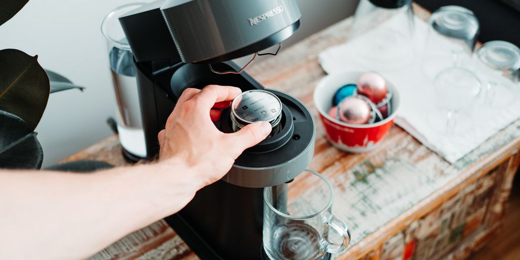 Smarte Technik steckt in der "Krups Nespresso Vertuo Next".