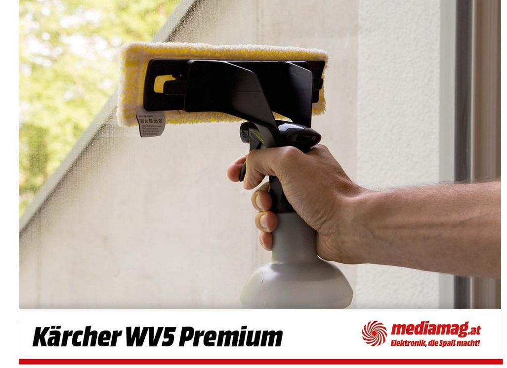 Kärcher WV 5 Premium Non-Stop Cleaning Kit: Tatsächlich auch eine litzsaubere Lösung