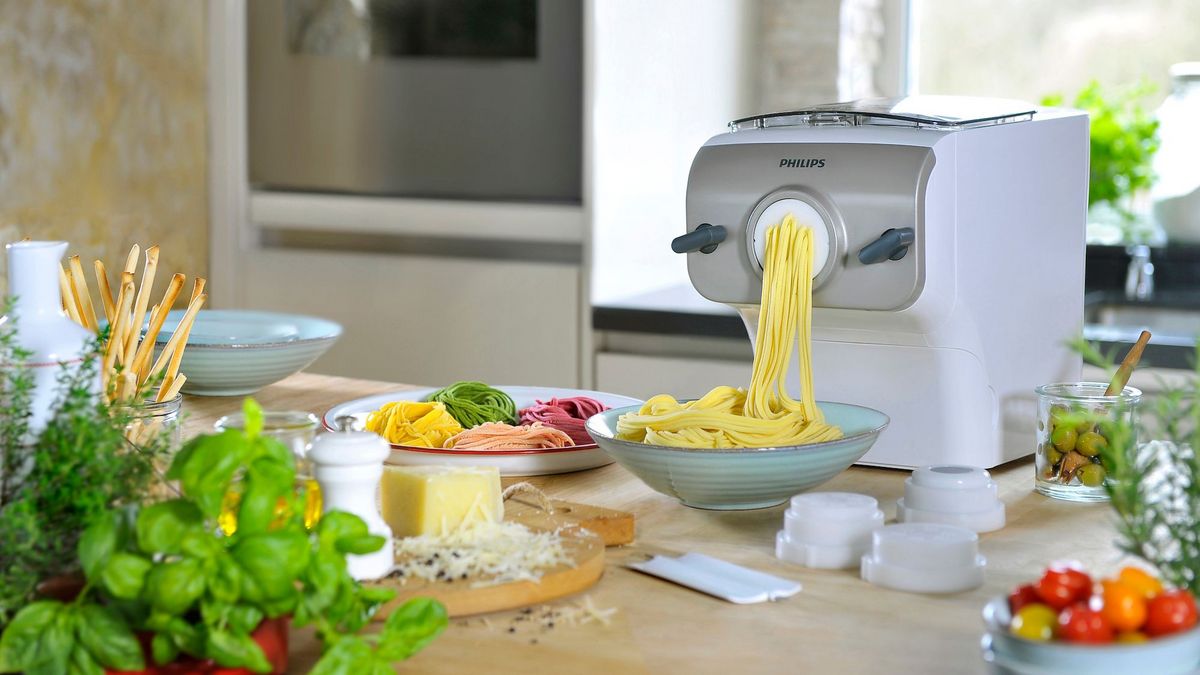 Philips Pastamaker: Perfekte Nudeln einfach selbst machen. 