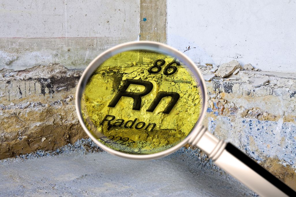 Radon ist ein Giftgas