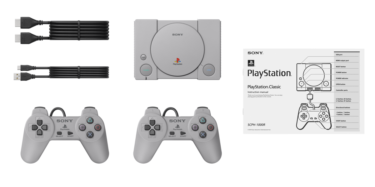 Die PlayStation Classic erscheint mit 20 vorinstallierten Spielen. 