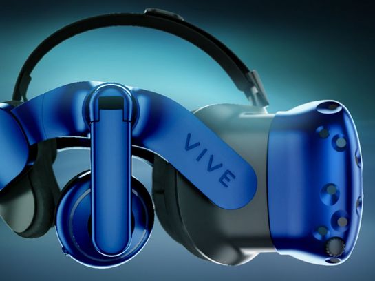 HTC VIVE hat auf der CES („Consumer Electronics Show“) in Las Vegas das Virtual-Reality-Headset „HTC Vive Pro“ samt drahtlosem Adapter vorgestellt.