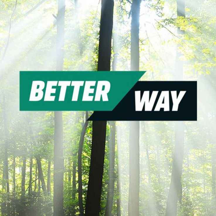 Das „BetterWay“-Logo steht für nachhaltige Produkte.
