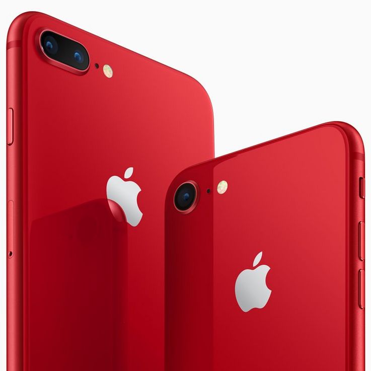 Apple bringt iPhone 8 und iPhone 8 Plus in einer „(Product)RED“-Edition.