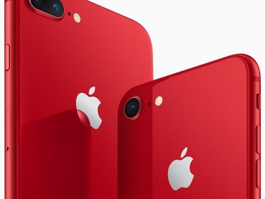 Apple bringt iPhone 8 und iPhone 8 Plus in einer „(Product)RED“-Edition.
