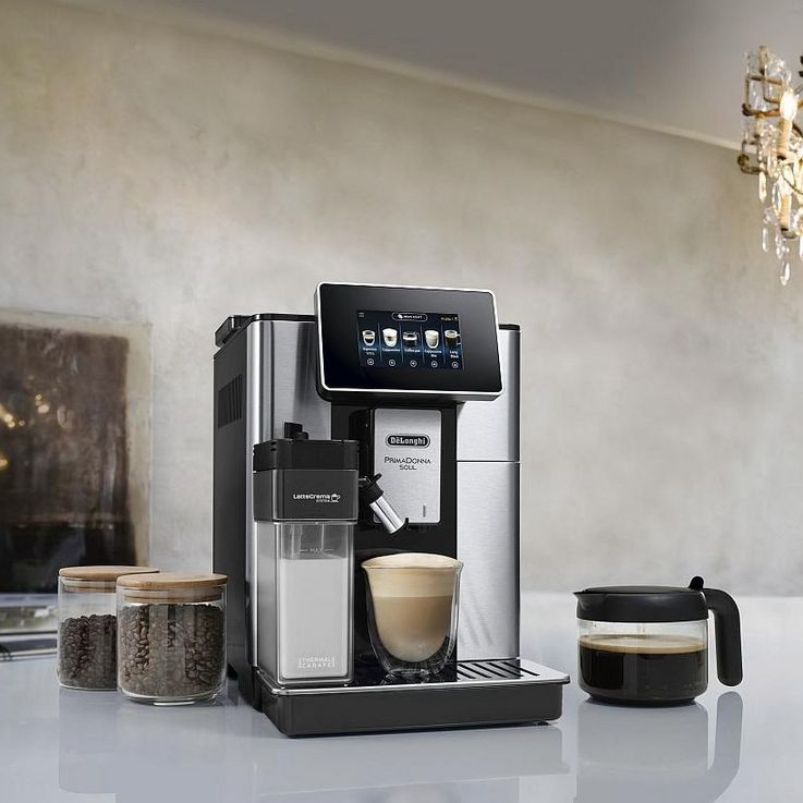 Der Kaffeevollautomat PrimaDonna Soul von De'Longhi