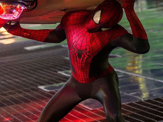 The Amazing Spiderman 2: Rise of Electro mit Andrew Garfield.