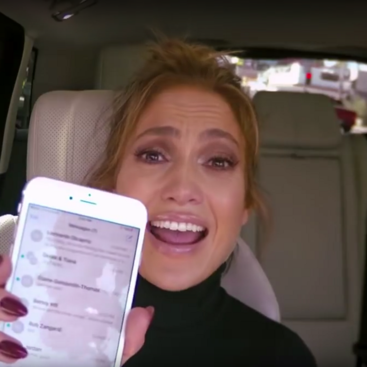 Carpool Karaoke mit Jennifer Lopez 