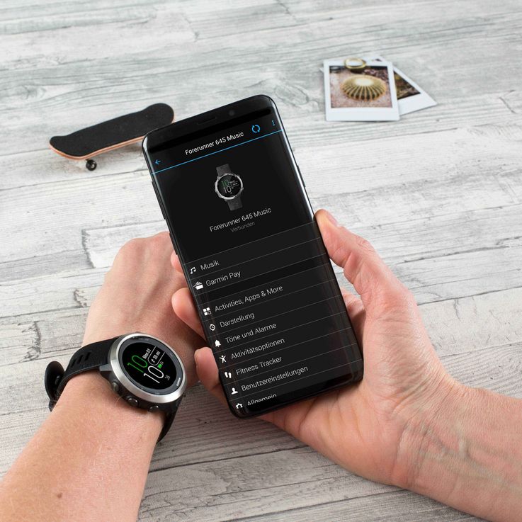 Garmin Connect Smartphone-App für iOS und Android
