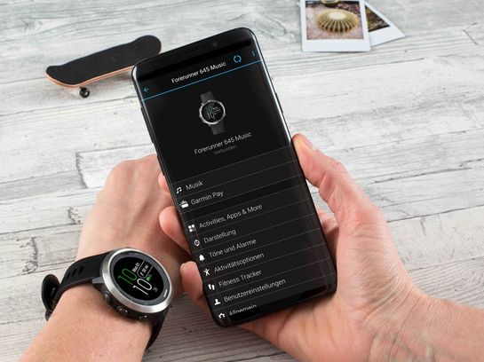Garmin Connect Smartphone-App für iOS und Android