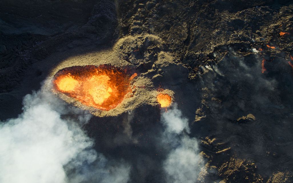 Kategorie Natur & Tiere 3. Platz: Vulkan „Piton de la Fournaise“ auf der Insel „La Rèunion“ in der Nähe von Madagaskar von Jonathan Payet.