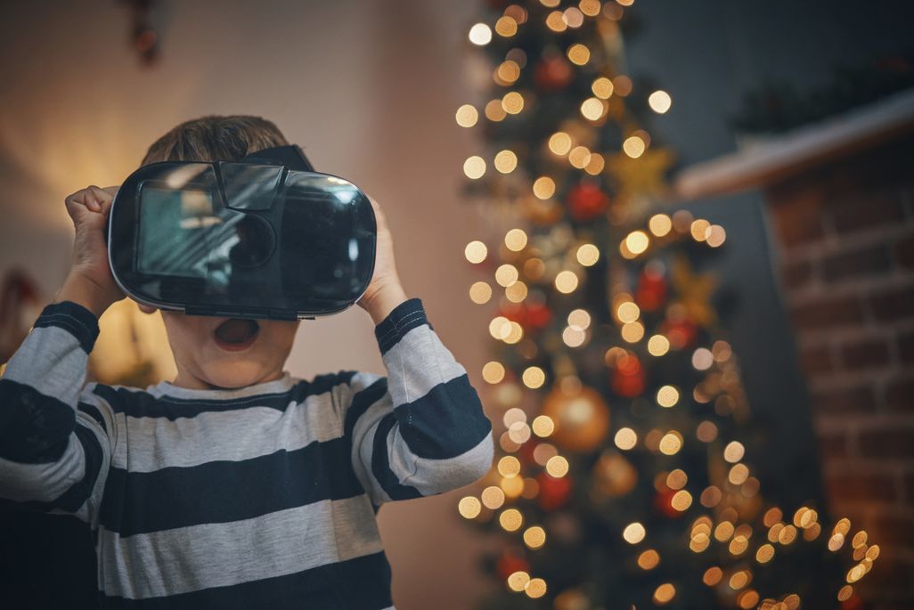 VR-Brillen als Geschenk für Gamer.