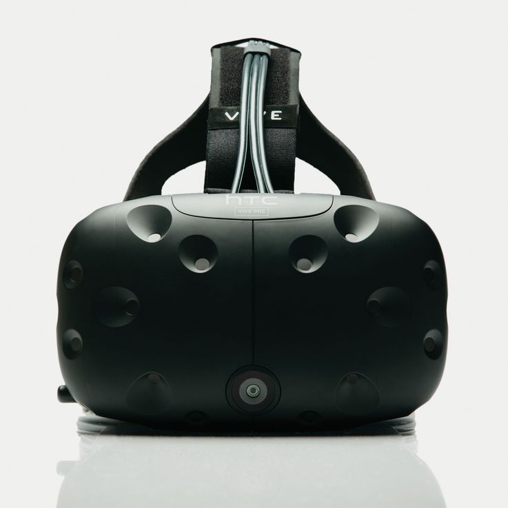 Das VR-Headset "HTC Vive"