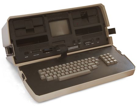 Einer der ersten Laptops 