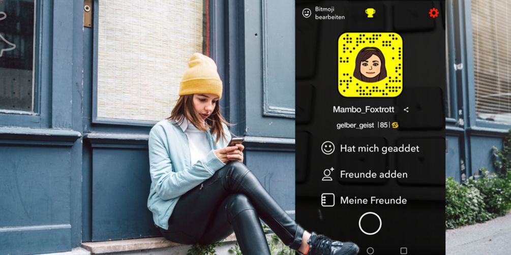 Die wichtigsten Zeichen in Snapchat werden erklärt.