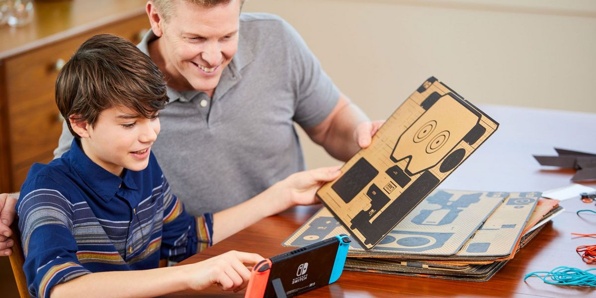 Nintendo „Labo“ verbindet Basteln und Spielen.