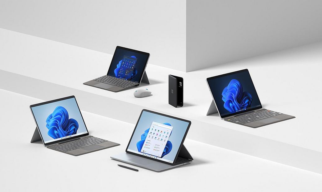 Die neue Microsoft Surface-Familie