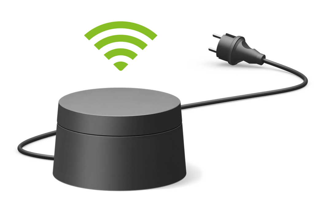 Mit bis zu 300 Megabit pro Sekunde überträgt der „dLAN WiFi Outdoor“-Adapter von devolo Daten.