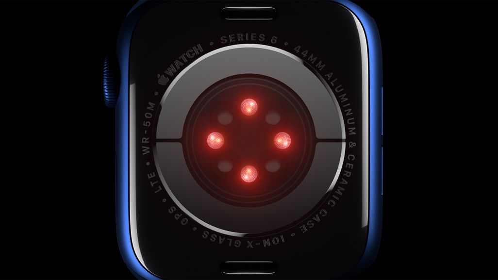 Der Sensor der Apple Watch Series 6