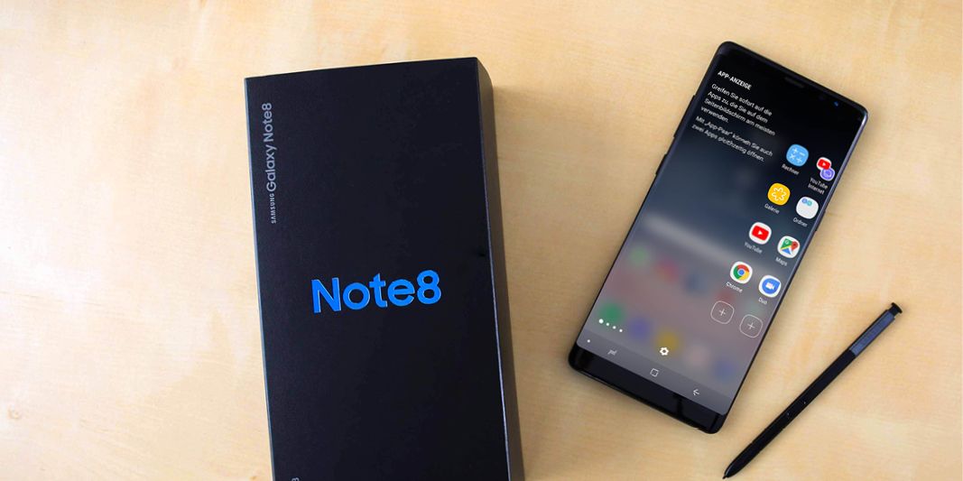 Die Features der Seiten-Paneele beim Samsung Galaxy Note8.