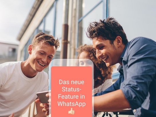 „WhatsApp“ bietet neues Status-Feature.