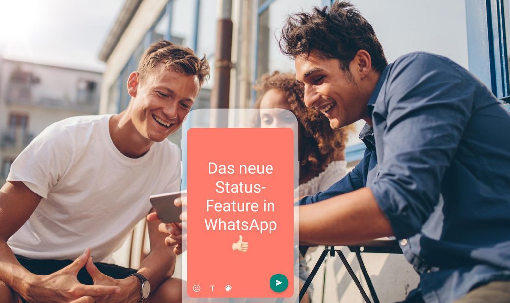 „WhatsApp“ bietet neues Status-Feature.