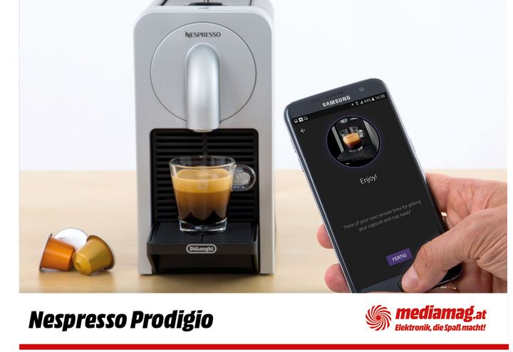 Nespresso Prodigio Koffein Per Smartphone Mediamag