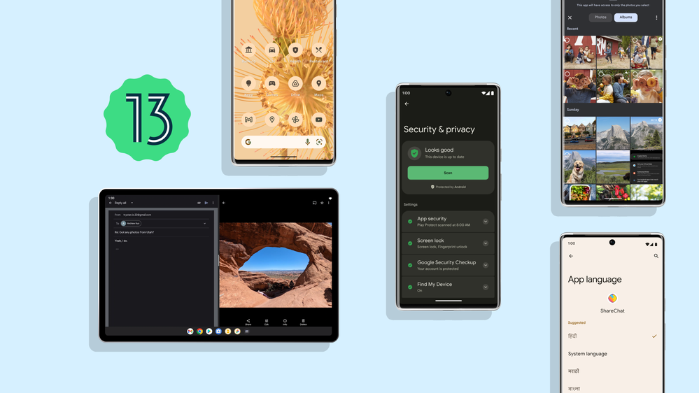 Google I/O: Android 13 geht in die zweite Runde