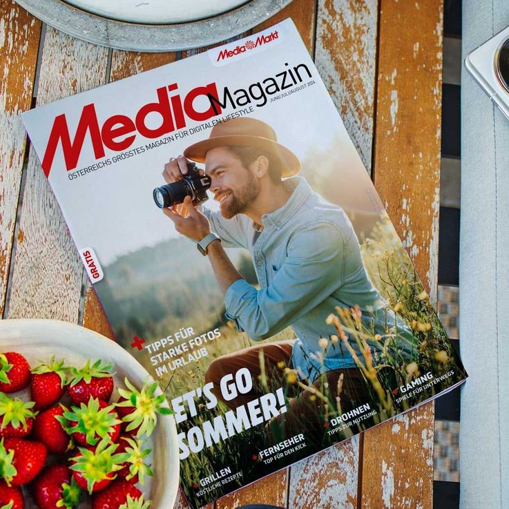 Das MediaMagazin für den Sommer 2024 ist da. Holen Sie sich nun auch Ihre Ausgabe!