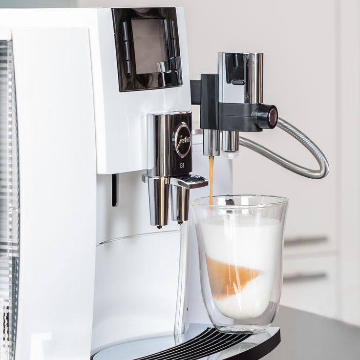 Die coolsten Features des Jura E8 Kaffeevollautomaten.
