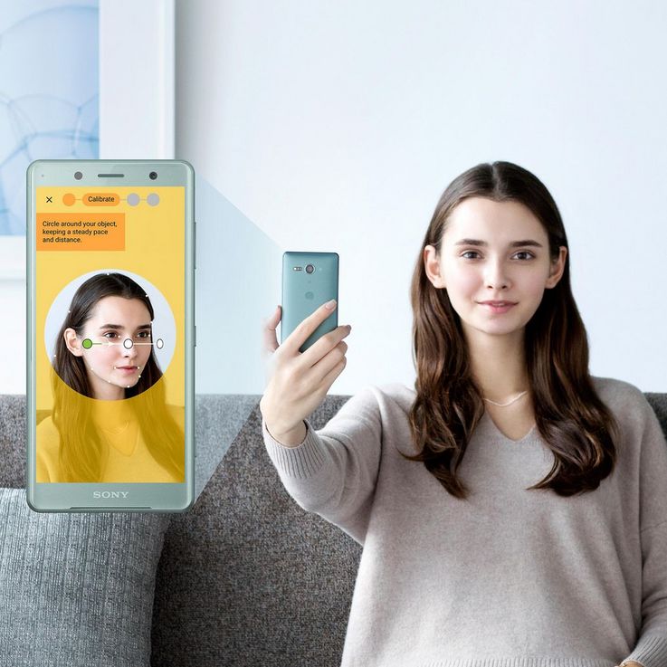 Die neuen „Xperia“-Handys bieten auch Gesichtserkennung.