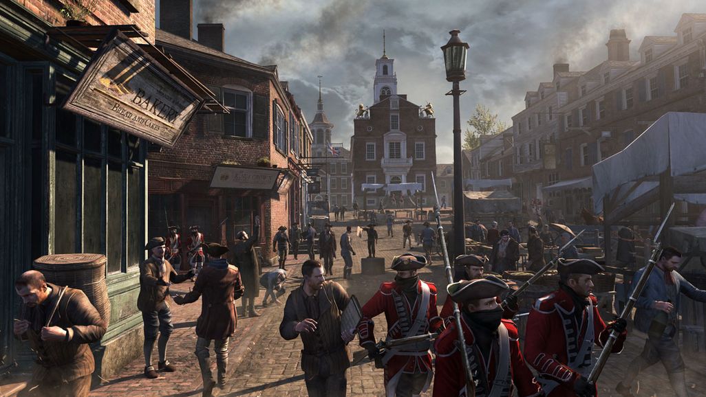 „Assassin’s Creed 3“ zeigt den amerikanischen Bürgerkrieg.