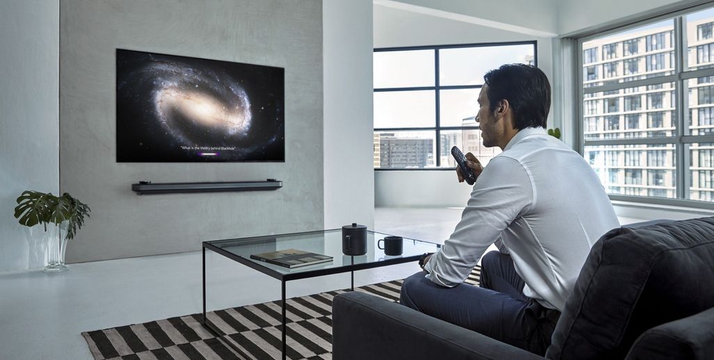 LG stellt auf der CES TV-Geräte mit künstlicher Intelligenz vor.