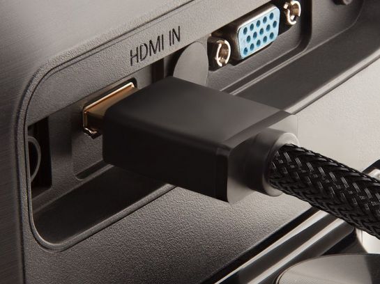 HDMI-Anschluss am Fernseher