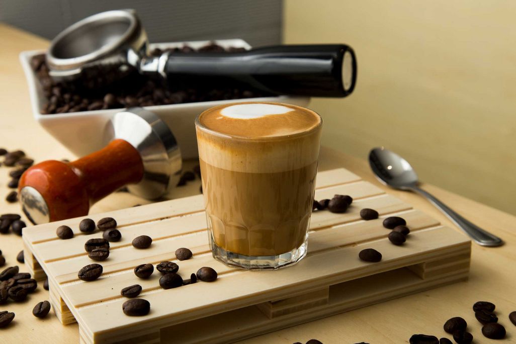 Der Cortado ist ein Espresso mit Milchzusatz.