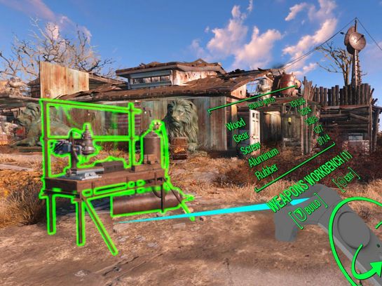 Alle Systeme in „Fallout 4“ wurde für VR angepasst.