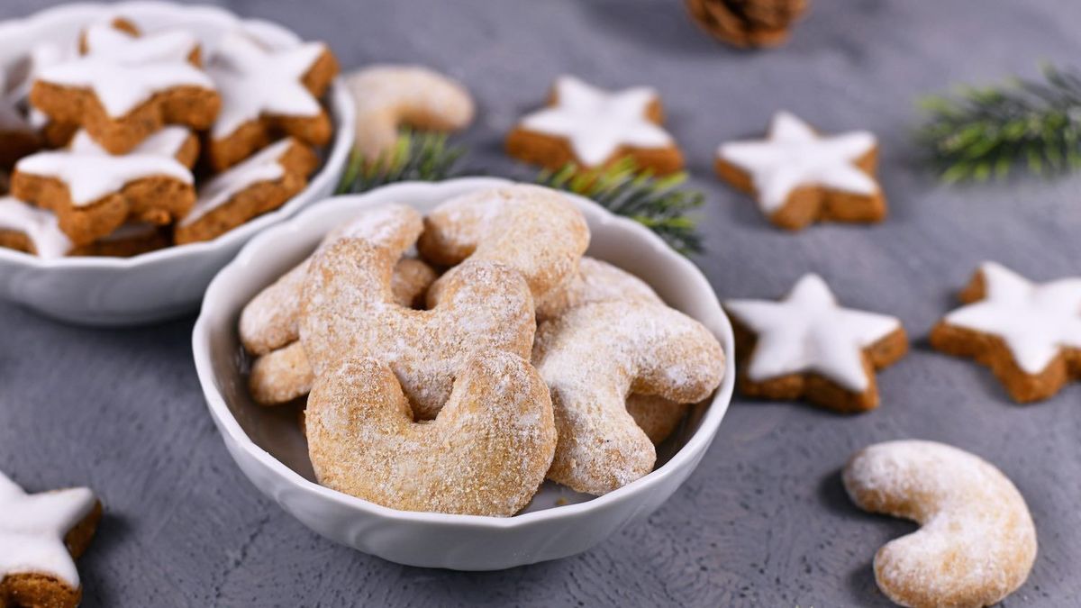 Diese Kekse sind auf jeden Fall auch Weihnachtsklassiker.
