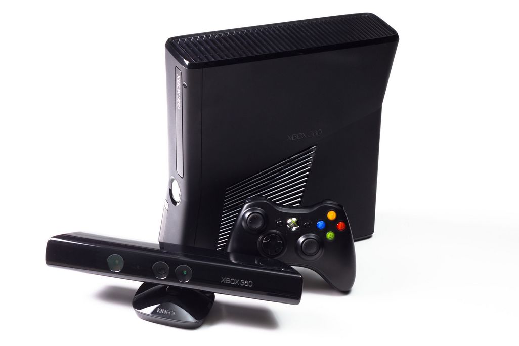 Die "Xbox 360" mit "Kinect"